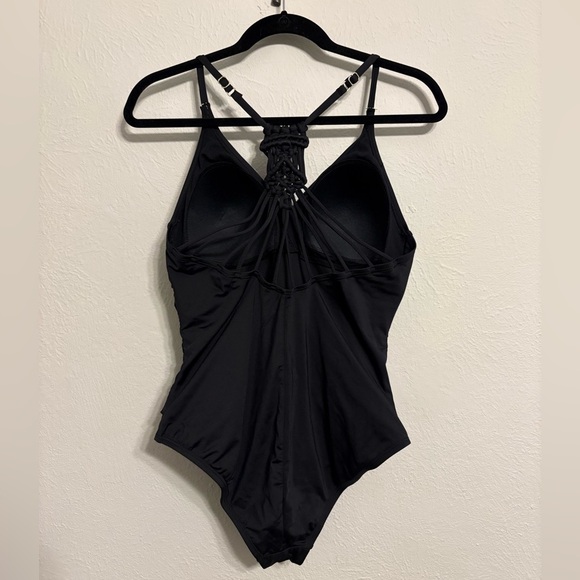 Black One-Piece Swimsuit - Picture 2 of 2
